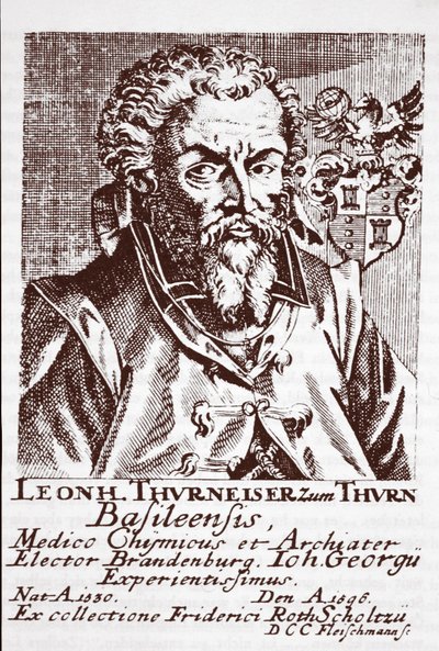 Leonhard Thurneysser zum Thurn, da Quinta Essentia, c.1569 da Daniel Seidel